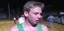 Galen Rupp, 1st place, men's 5k at the Brutus Hamilton Invitational