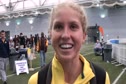Jordan Hasay after 3k discussing pressures and expectations at the 2012 MPSF Indoor Championships