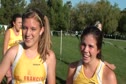 Kim Lackner and Ridgely Provencal 2nd and 3rd places at the 2011 DLS-CHS Nike Invitational