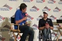 Kurt Fearnley men's wheelchair champion at the Chicago Marathon 2011#interview