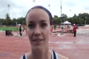 Lacey Bleazard BYU 2nd in the 800 at the 2011 Stanford Invitational