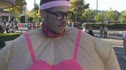 Steve Sherer in Halloween Suit at Sports Basement mile