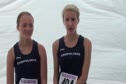 Mary Orders and Rachel Johnson (Campolindo HS), 4th and 5th place Frosh Soph Girls at the 2011 Ed Sias Invitational