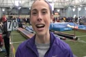 Megan Goethals after 5k UW school record at the 2012 Flotrack Husky Classic