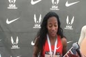 Miki Barber 3rd W 100 final at the USATF Outdoor Championships 2011