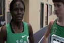 OTC crew Sally Kipyego, Julia Lucas and Bridget Franek after successful 3k at 2012 UW Invitational