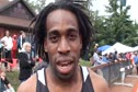 Russell Dinkins, Princeton, 2nd place men's 800 at the 2011 Stanford Invitational