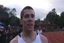 Ryan Foster, Penn State, after the 1500 at the 2011 Stanford Invitational