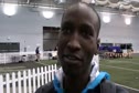 Sam Chelanga after 3k at 2012 UW Invitational