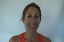 Sarah Hall after W steeple semi at the USATF Outdoor Championships 2011