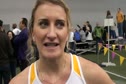 Sofia Oberg of Cal after mile at 2012 UW Invitational