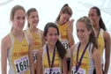 St. Francis HS (Sacramento) after winning Frosh Soph Girls at the 2011 Ed Sias Invitational