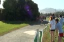 Start of Frosh Soph Girls race at the 2011 DLS-CHS Nike Invitational