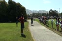 Start of Varsity Girls race at the 2011 DLS-CHS Nike Invitational