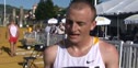 Steve Sodaro (3.59.42), 2nd place, men's mile at the Brutus Hamilton Invitational