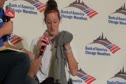 Tatyana Mac Fadden women's wheelchair champion at the Chicago Marathon 2011#interview