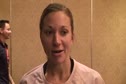 Tera Moody (2.30 PR) after the 2010 Chicago Marathon