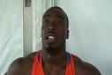 Jeff Demps after M 100 first round at the USATF Outdoor Championships 2011