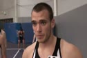 Western Oregon's Ryan Hansen runs 1.51.55 to qualify for the DII NCAA Indoor Champs at the 2012 UW Last Chance meet