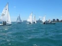 Start Between Navy and Yellow