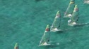Bahama Worlds: Upwind; After the Start from Seaplane!
