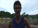 Julian Oakley Post 1500m Semi