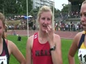 Snr Girls 200m 1 2 3 Interview