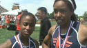 Chesna Sykes and Aisha Cavin Bishop Hartley Ohio State Champs D2