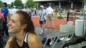 Jenny Barringer - Celebration after 3:59 at Pre